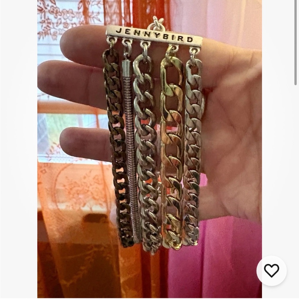 Jenny Bird Mixed Metal Chain Bracelet